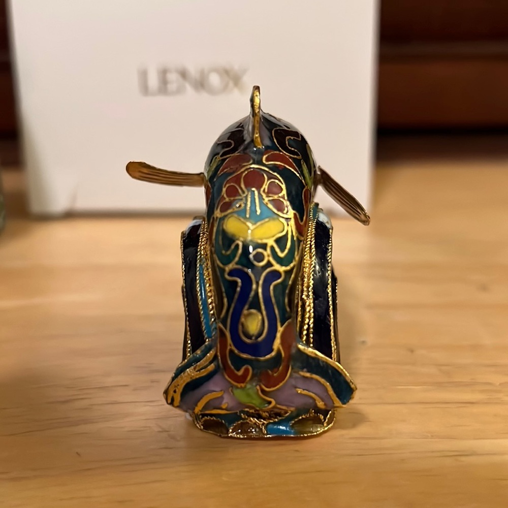 COLLECTIBLE LENOX CHINA DOLPHIN•NEW IN BOX - Picture 4 of 8